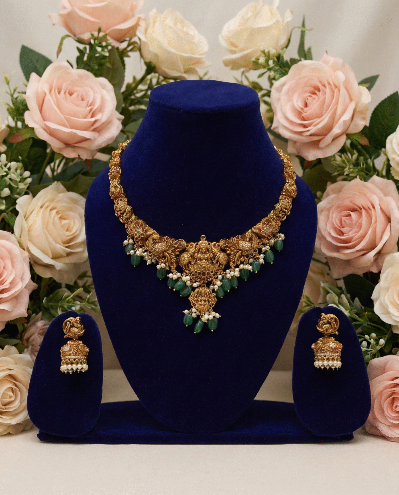 Lakshmi devi neckset with Pendent