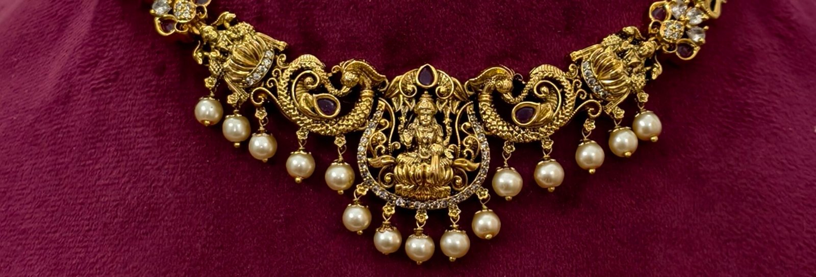 Lakshmi devi neck set
