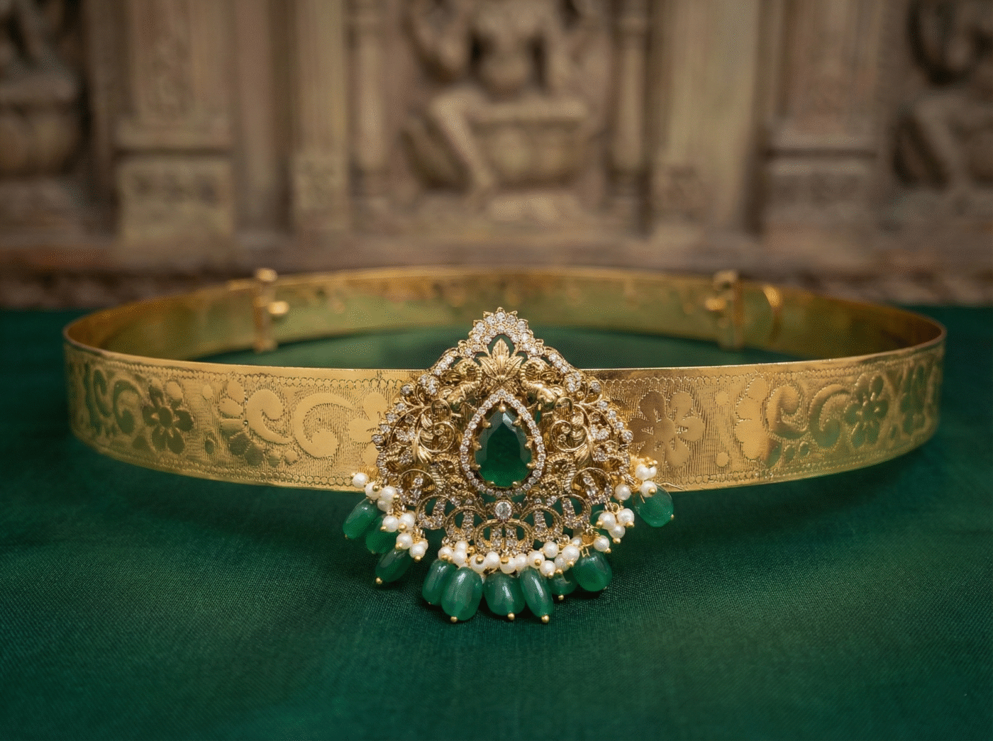 Bridal Ruby Hip Belt