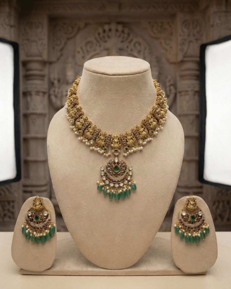 Lakshmi devi neckset