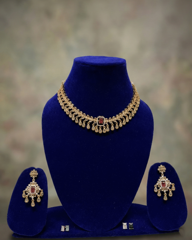 Stylish Stone Changeable Neckset