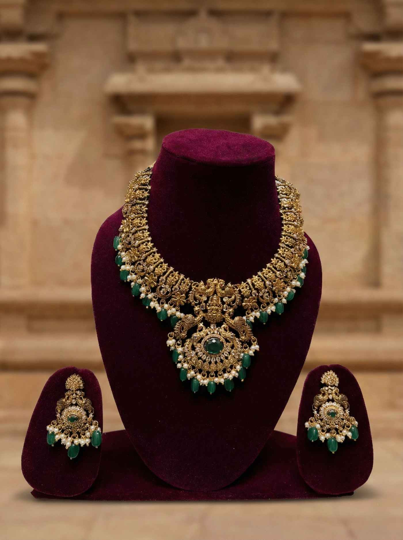 Lakshmi devi neckset