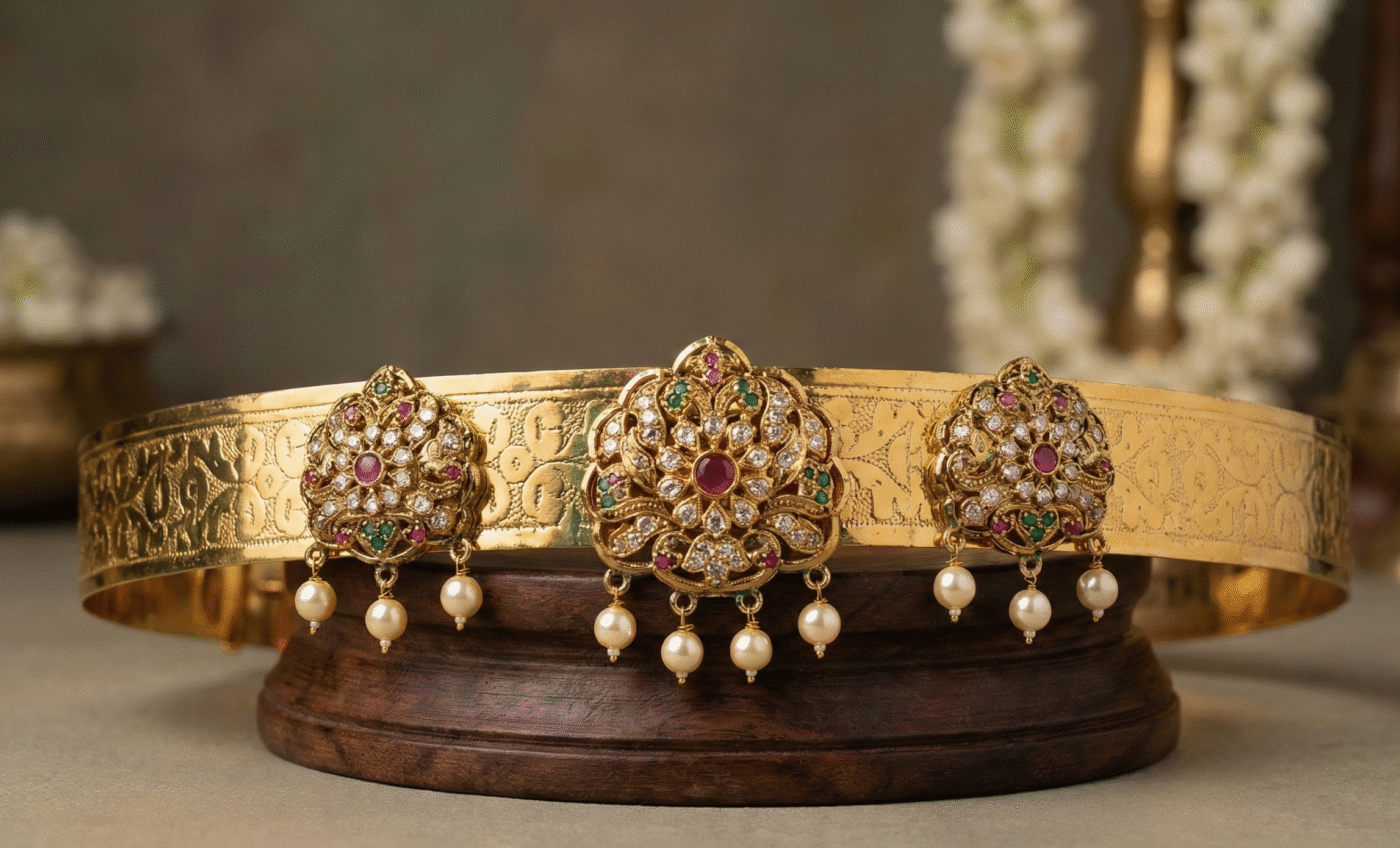 Gold Antique Hip Belt